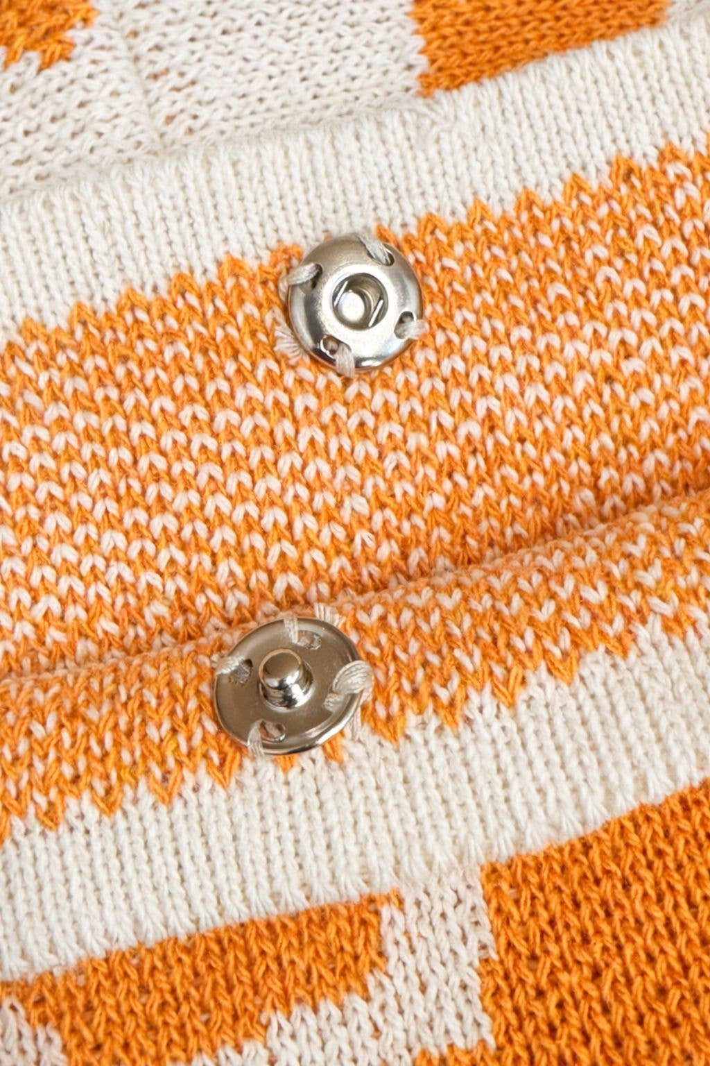 RETRO PETAL PRINT CROCHET BAG