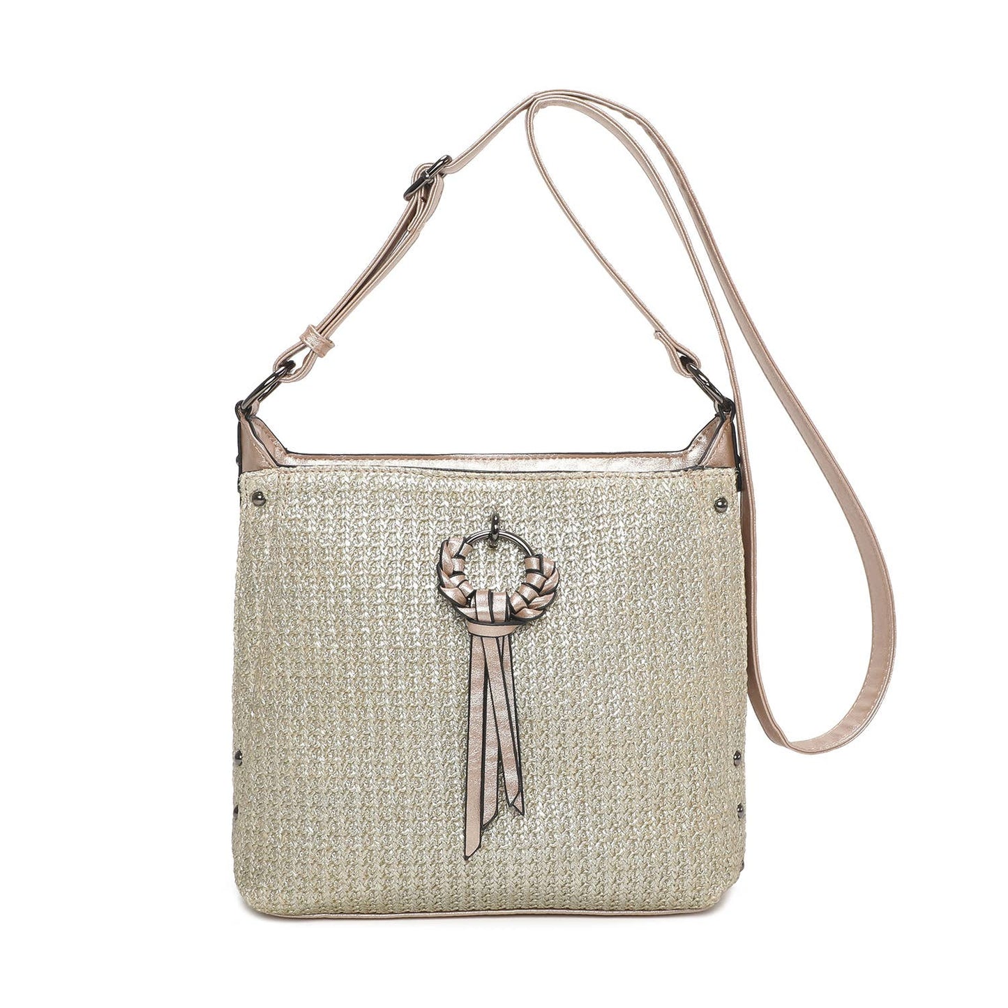 METALLIC SHOULDER BAG
