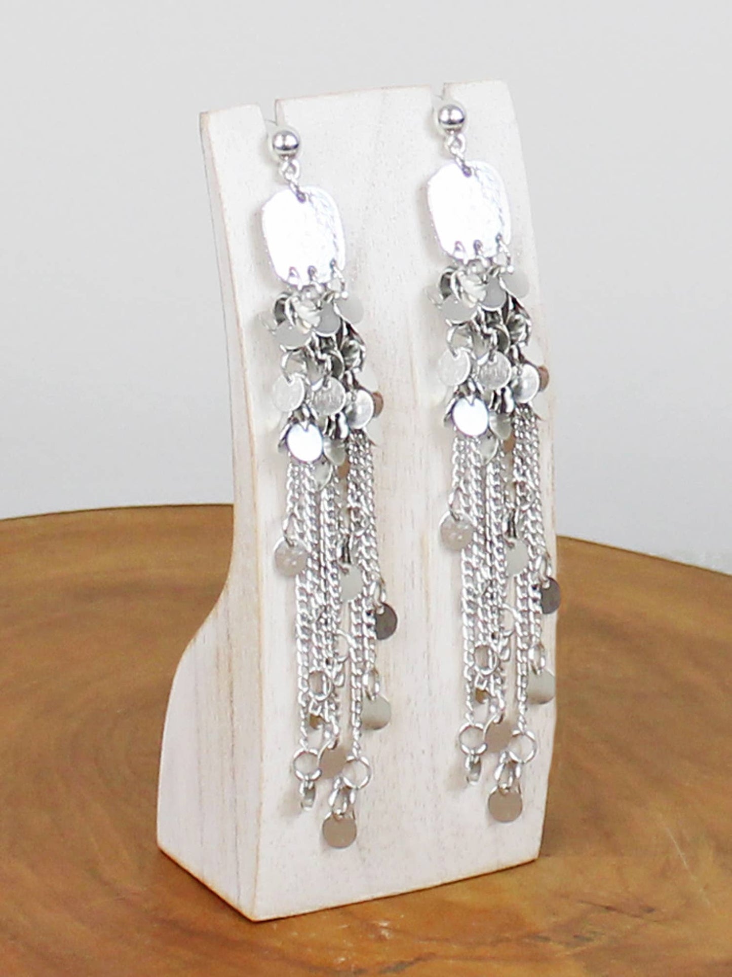 TASSEL CHAIN EARRINGS