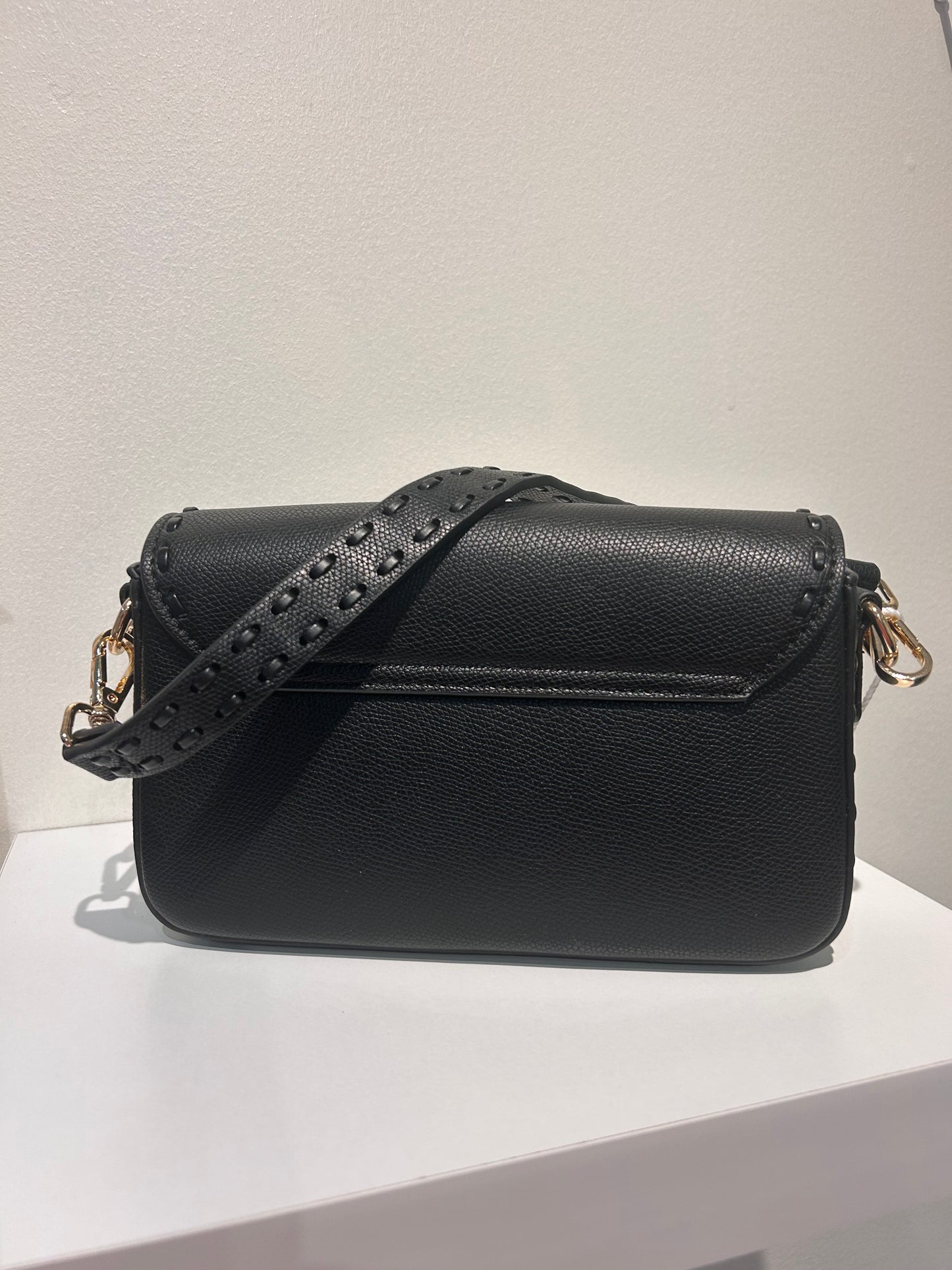 Black Small Stitch Detail Bag