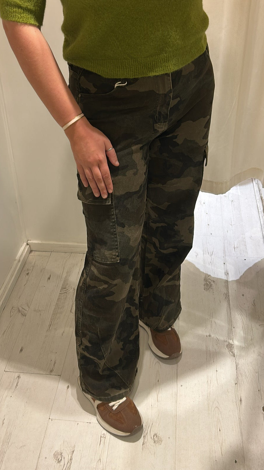 Camo Cargo Style Jean