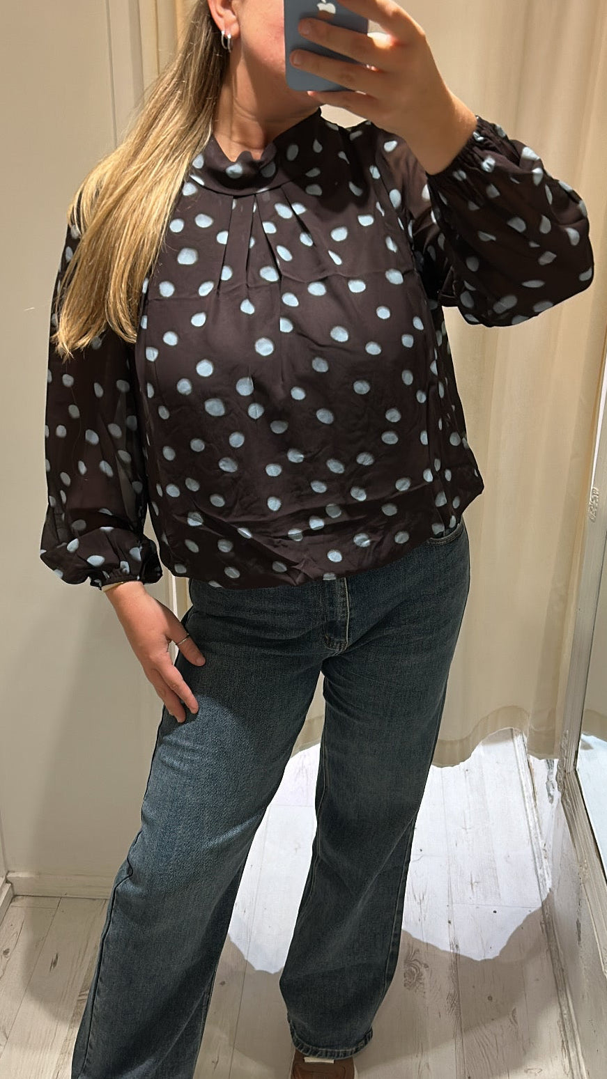 Polka Dot Blouse