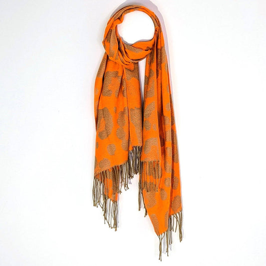 Large Leopard Design Scarf