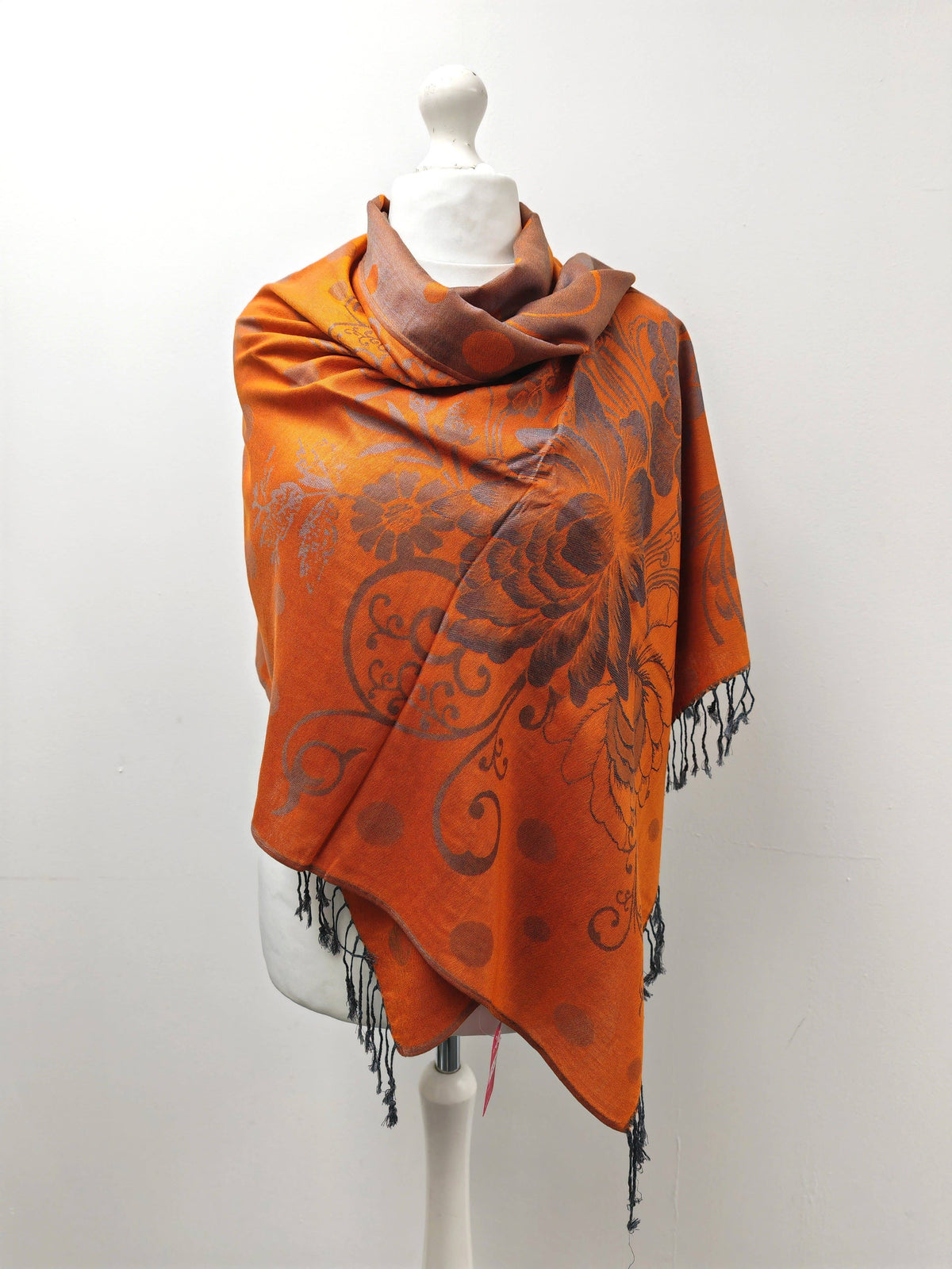 Super Soft Pashmina Scarf Shawl Wrap-C4806/C48-3: Turquoise