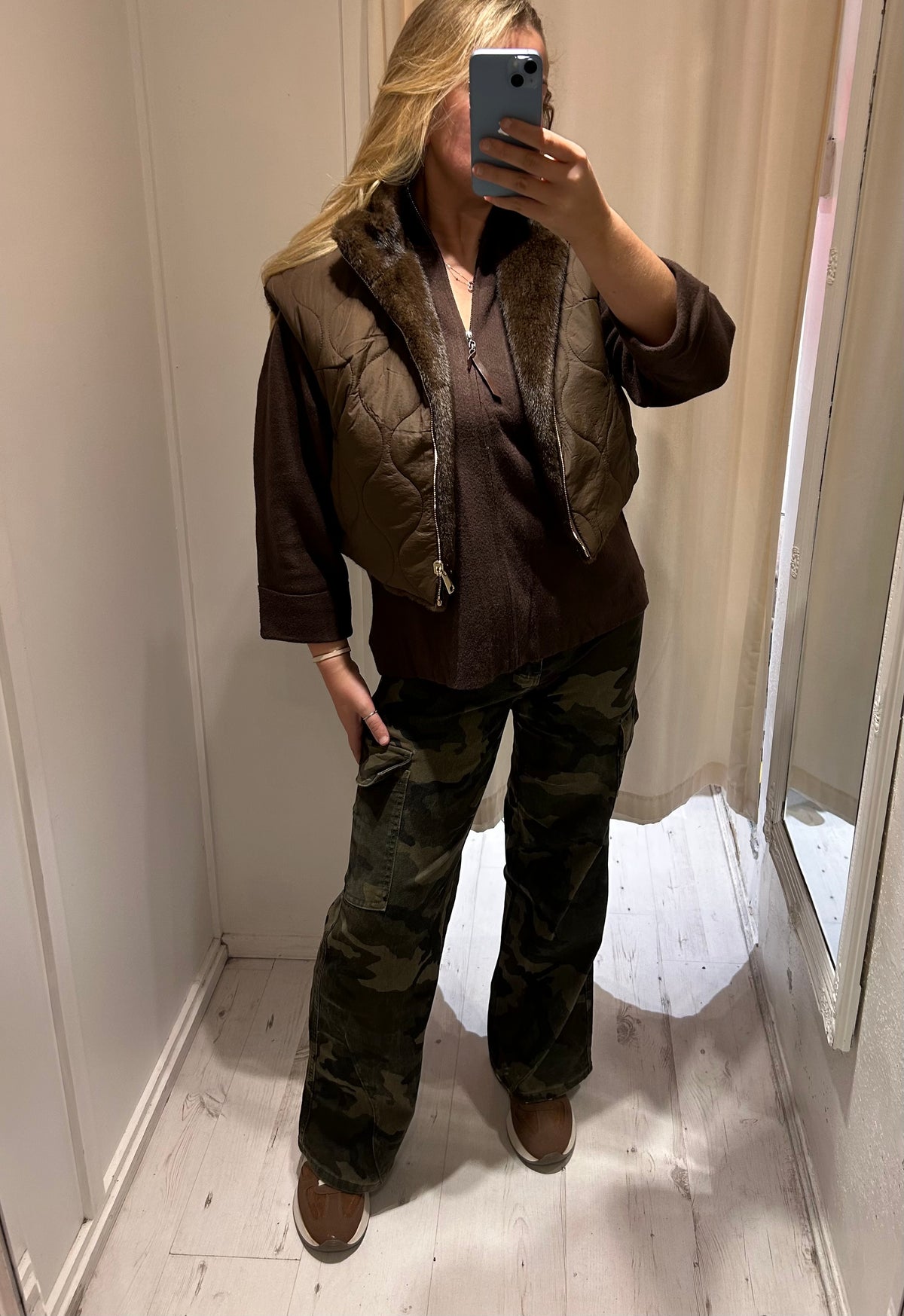 Reversible Faux Fur Gilet