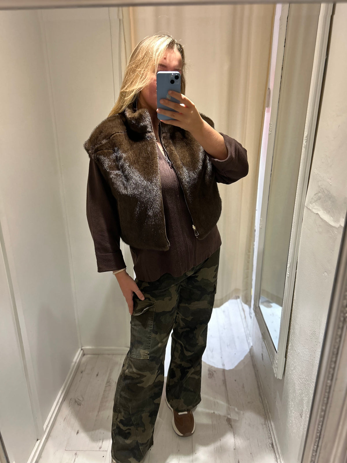 Reversible Faux Fur Gilet