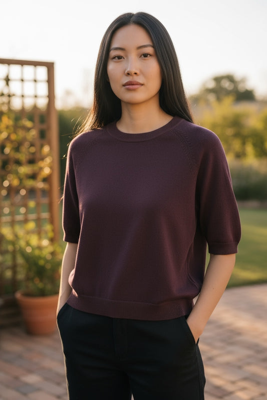 Soft Touch Plum Knit