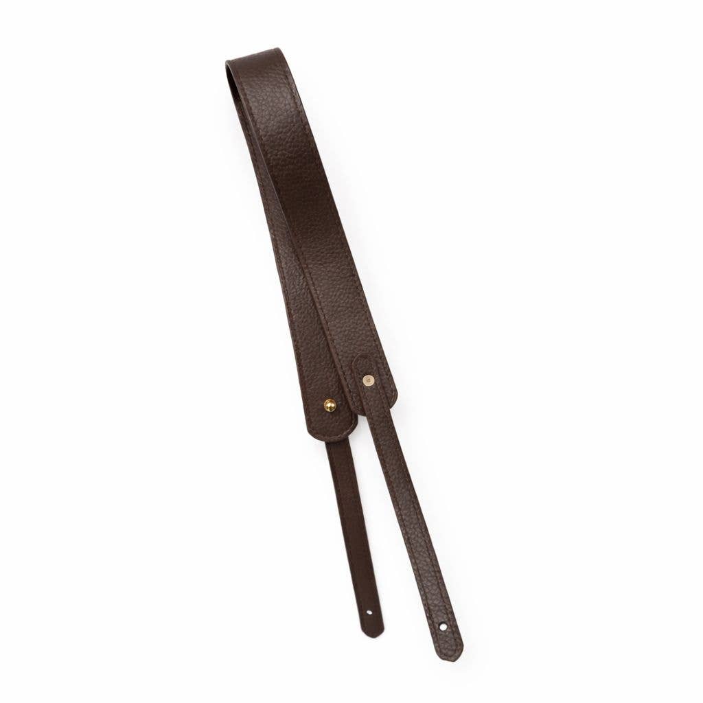 Vegan Leather (PU) shoulder strap : Brown