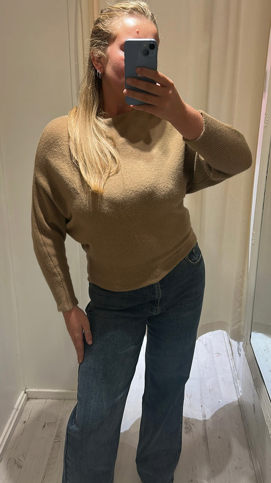 Gold Button Detail Jumper