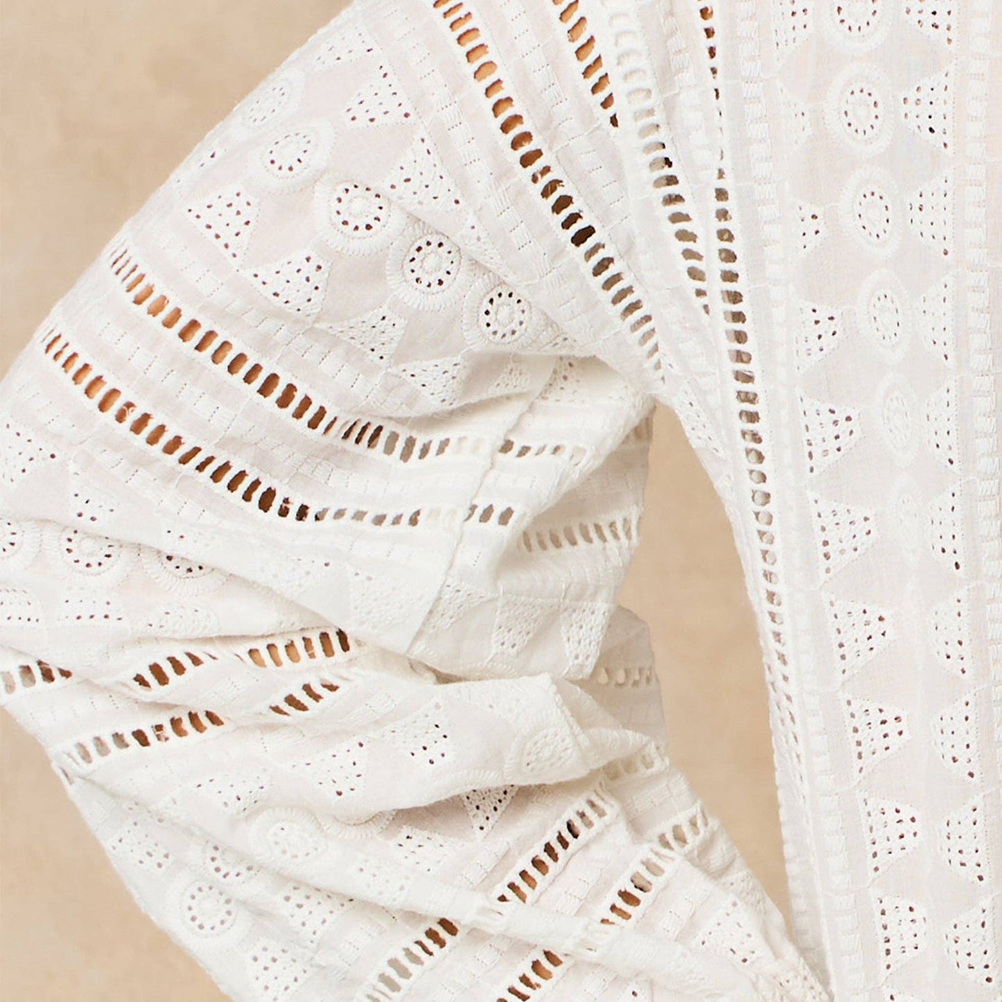 EMBROIDERED WHITE COTTON SHIRT