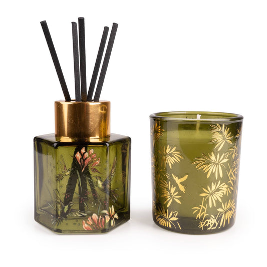 50ml Reed Diffuser and Candle Gift Set - Hummingbird 6pk