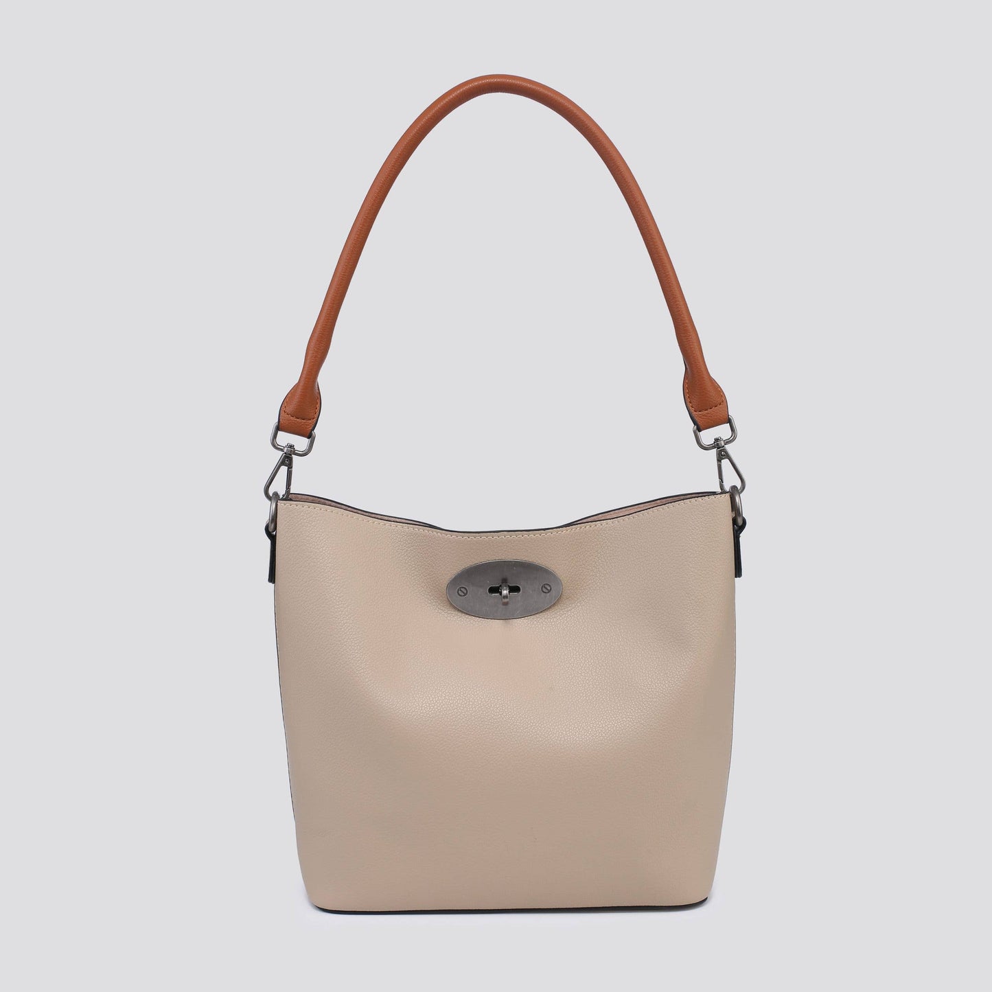 NUDE SHOULDER BAG