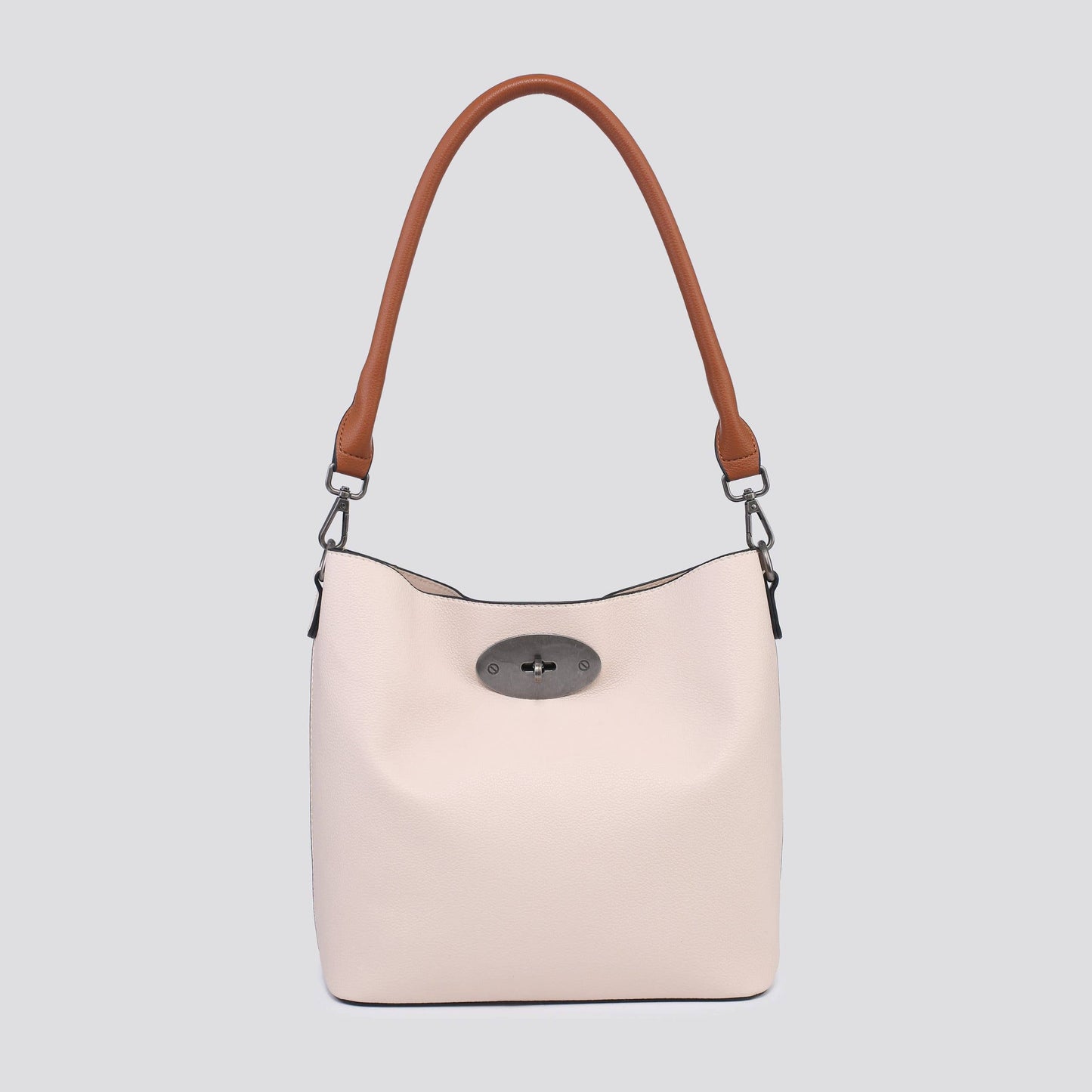 NUDE SHOULDER BAG