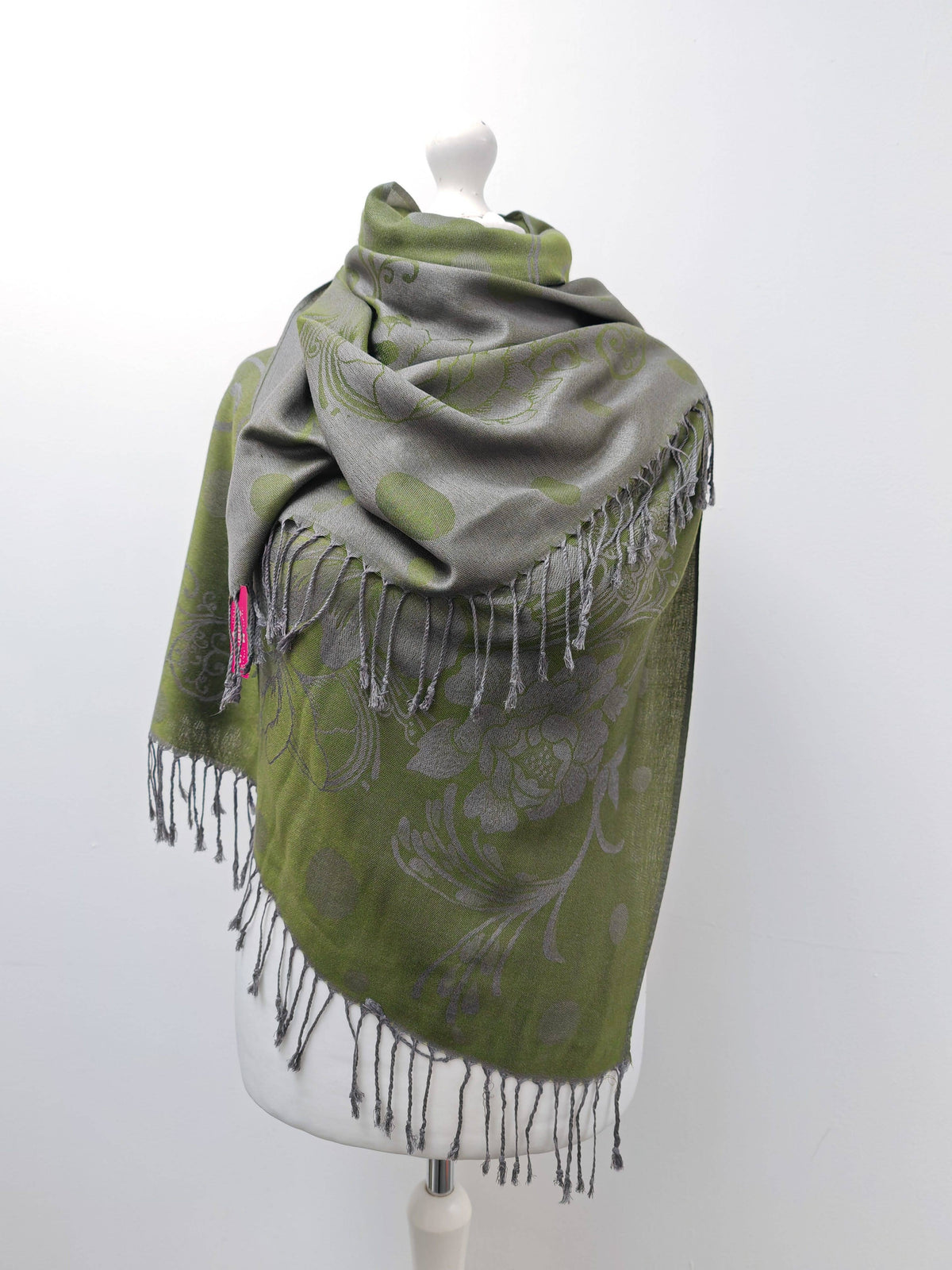 Super Soft Pashmina Scarf Shawl Wrap-C4806/C48-3: Turquoise