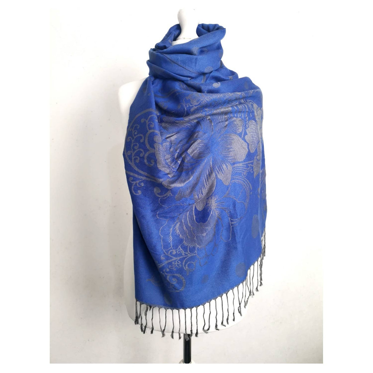 Super Soft Pashmina Scarf Shawl Wrap-C4806/C48-3: Turquoise