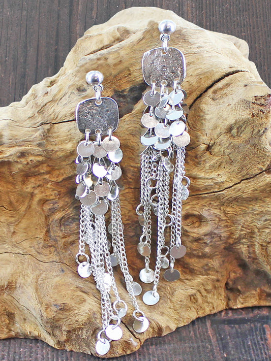 TASSEL CHAIN EARRINGS