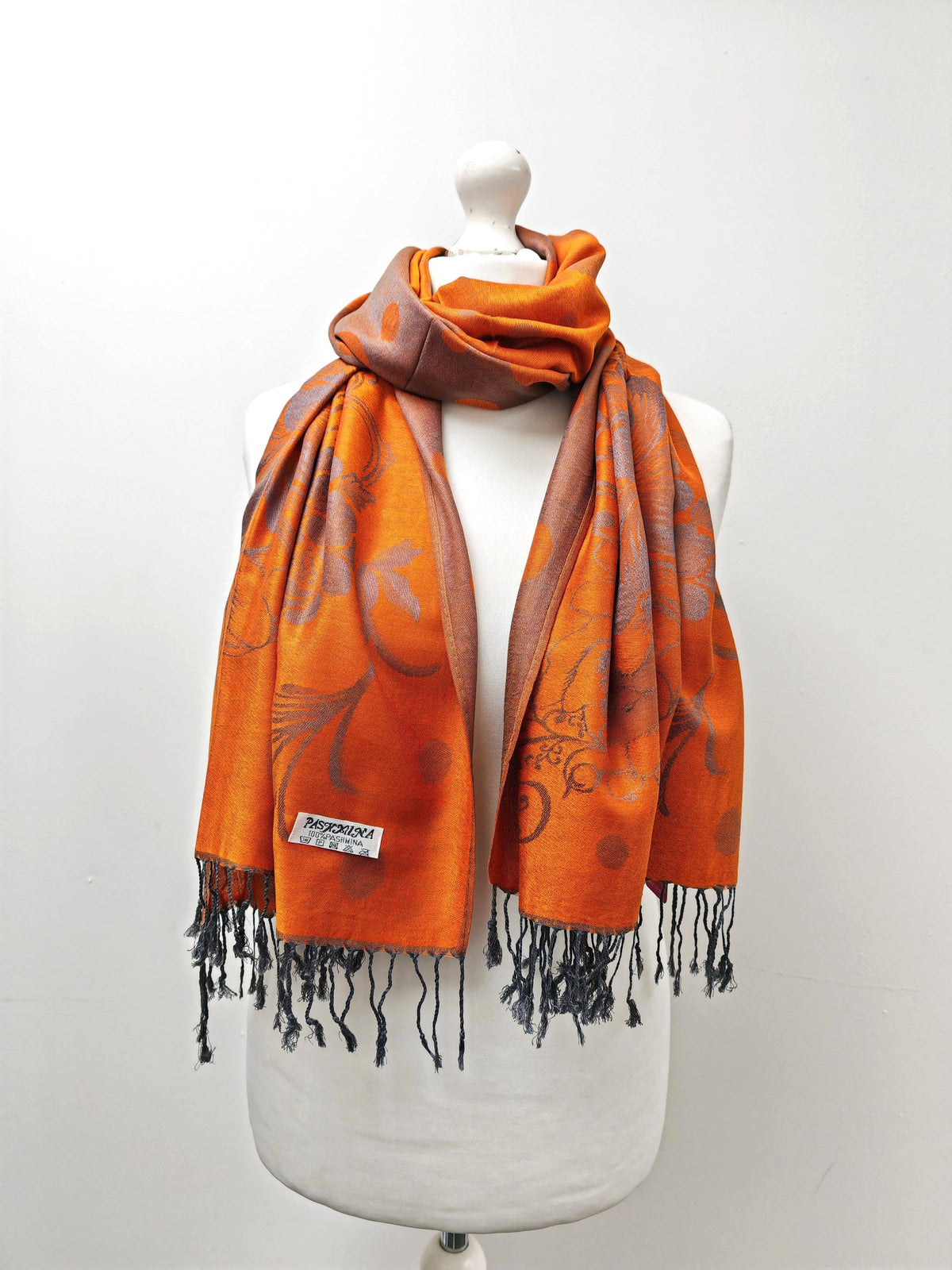 Super Soft Pashmina Scarf Shawl Wrap-C4806/C48-3: Turquoise