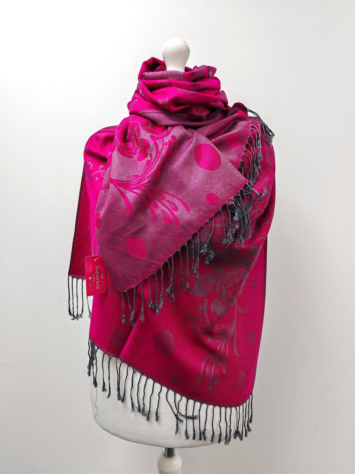 Super Soft Pashmina Scarf Shawl Wrap-C4806/C48-3: Turquoise