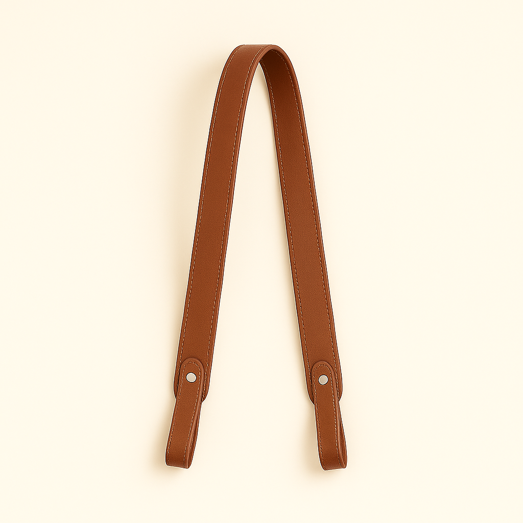 Vegan Leather (PU) shoulder strap : Red