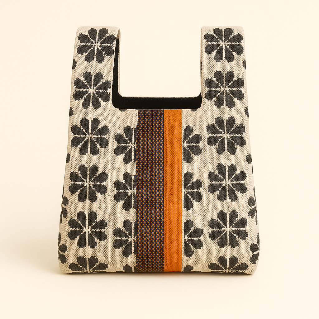 KNITTED TOTE BAG