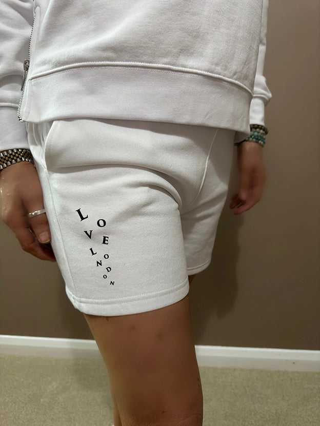 JOGGER SHORTS WITH LOVE LONDON