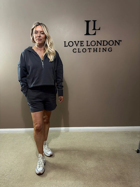 JOGGER SHORTS WITH LOVE LONDON