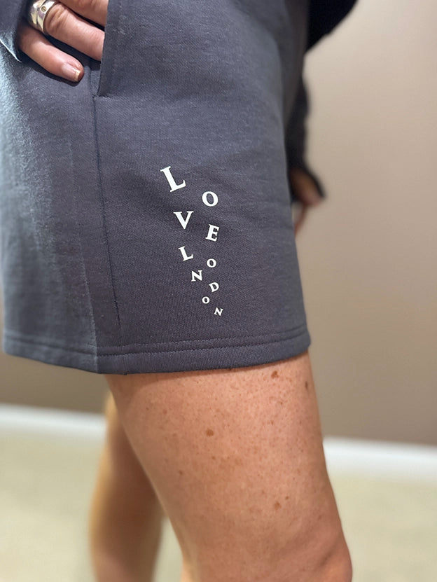 JOGGER SHORTS WITH LOVE LONDON