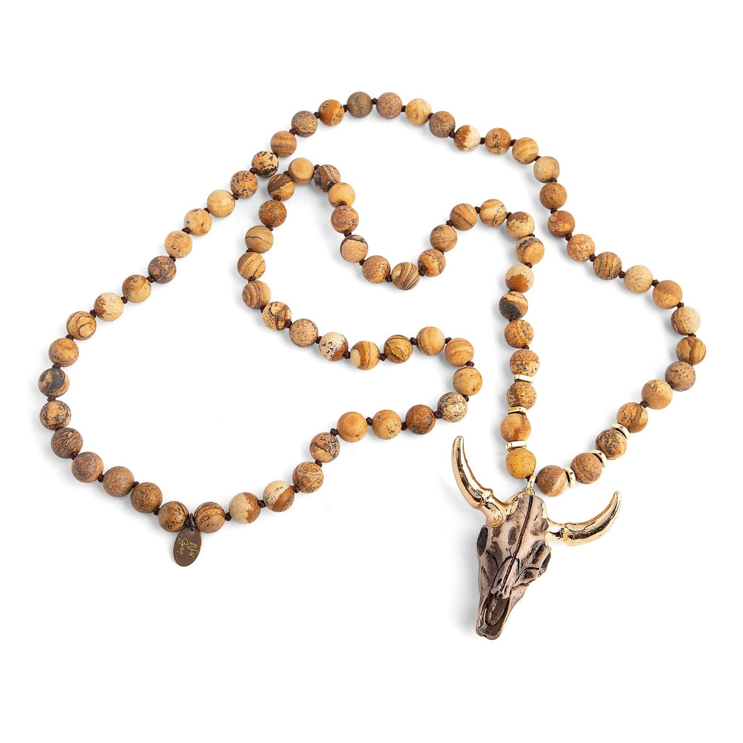 Brown Wildhorn Necklace