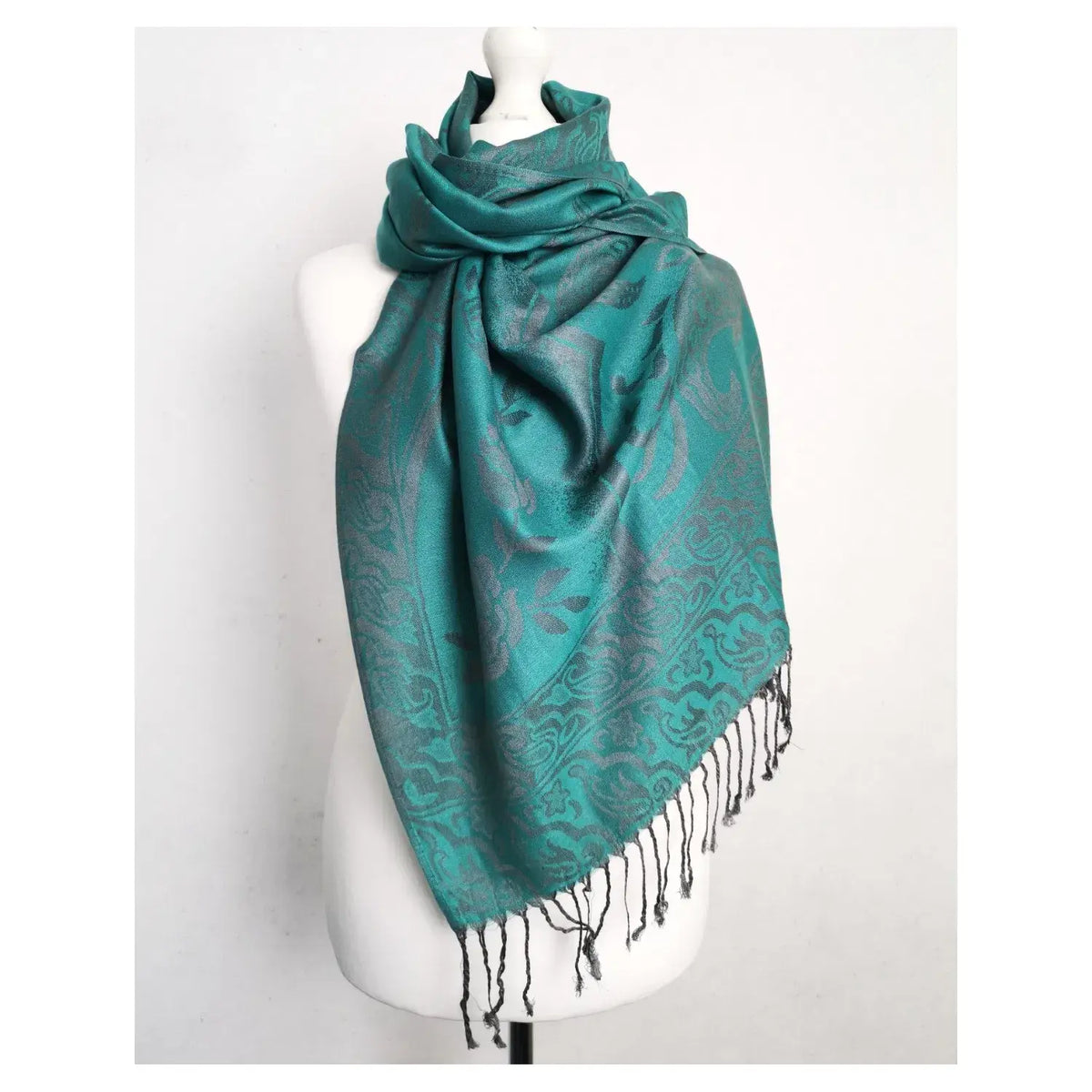 Super Soft Pashmina Scarf Shawl Wrap-C48247: Hot Pink
