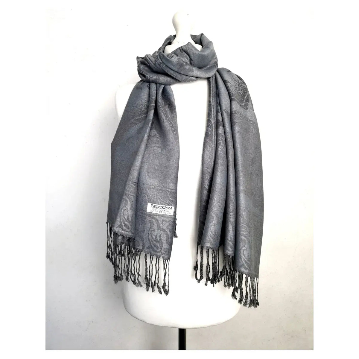 Super Soft Pashmina Scarf Shawl Wrap-C48247: Hot Pink