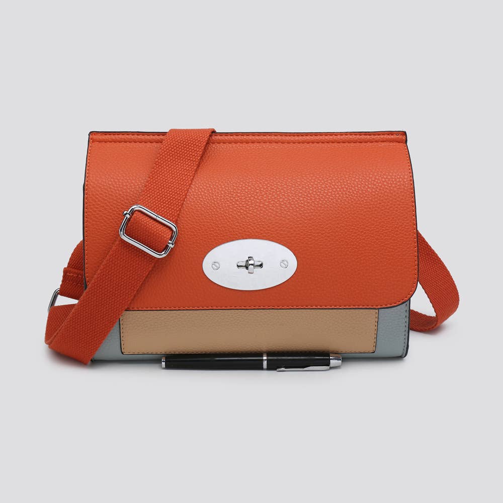 Blue  Cross Body Bag