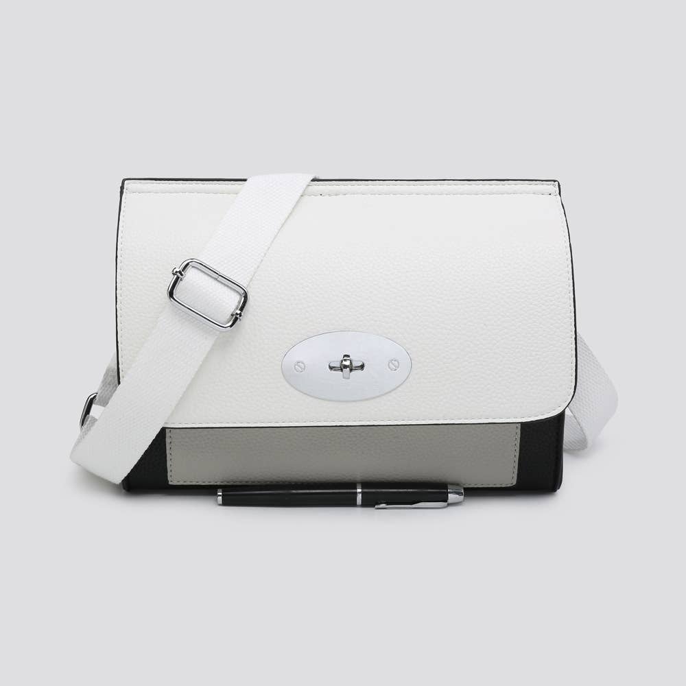 Blue  Cross Body Bag