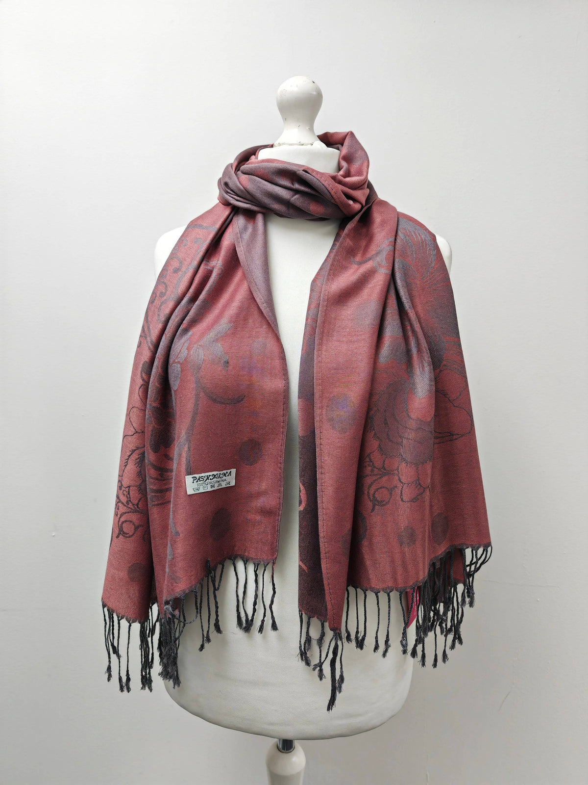 Super Soft Pashmina Scarf Shawl Wrap-C4806/C48-3: Turquoise