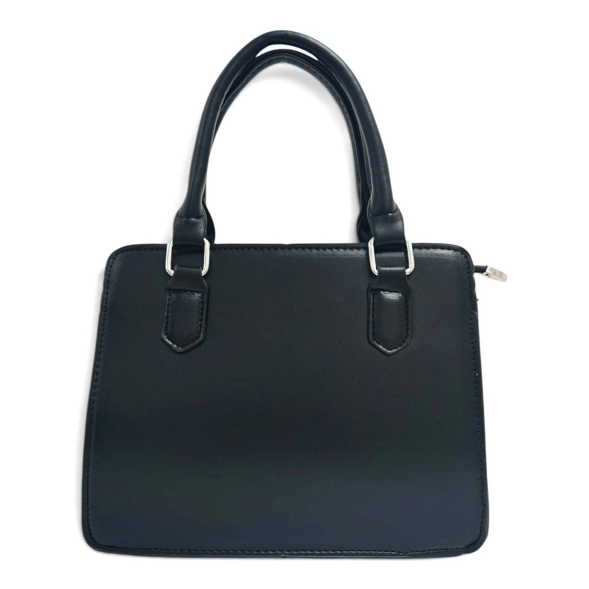 Medium Size Leopard Print Padlock Tote Bag-931-12: Mink