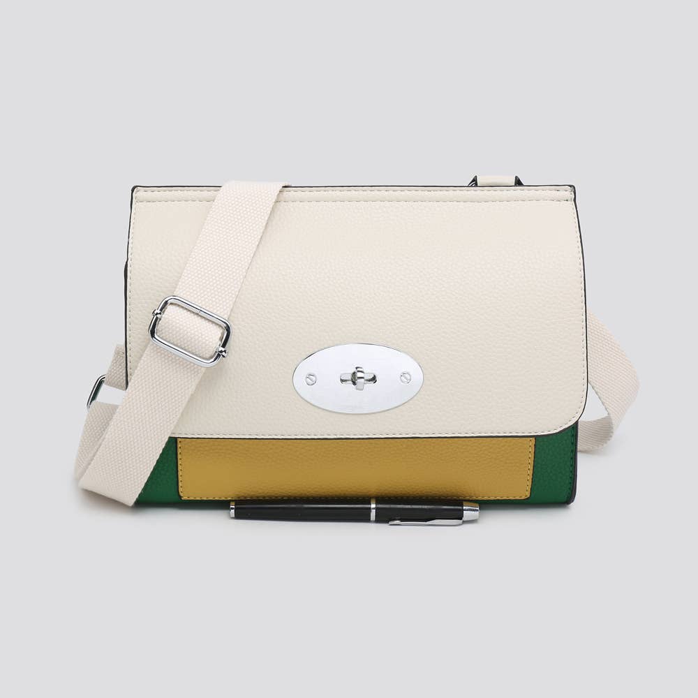 Blue  Cross Body Bag