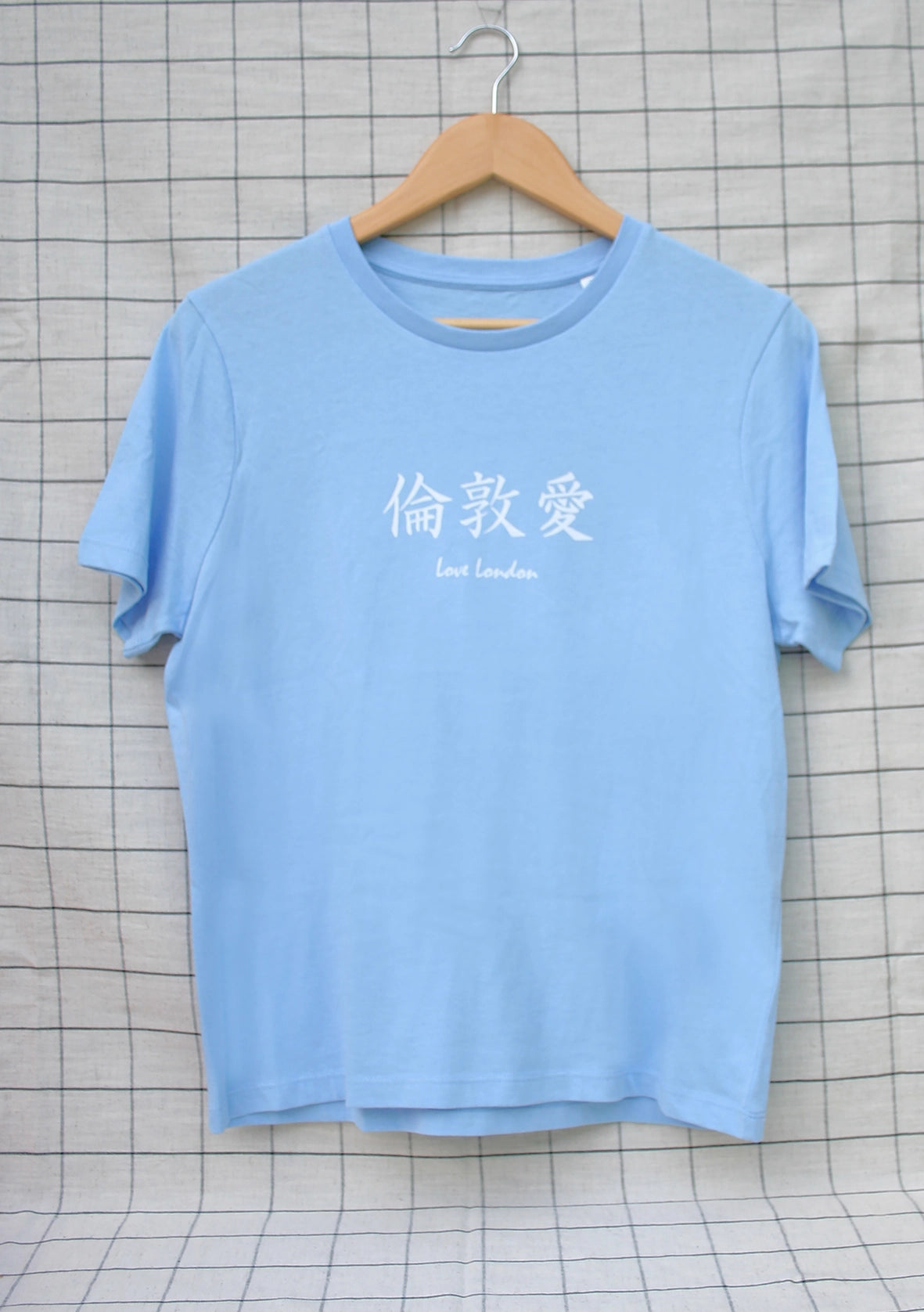 TSHIRT WITH WHITE KANJI DESIGN