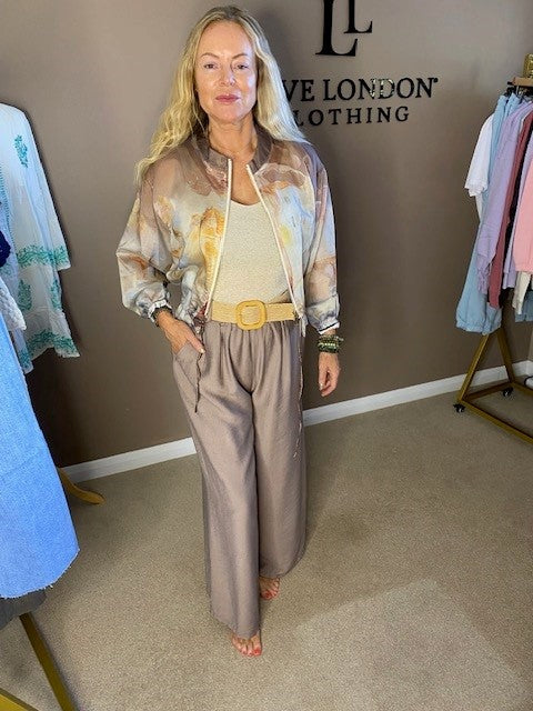 TAUPE TROUSERS